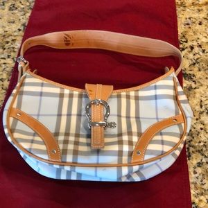 Cute Burberry purse light blue, shoulder or hand